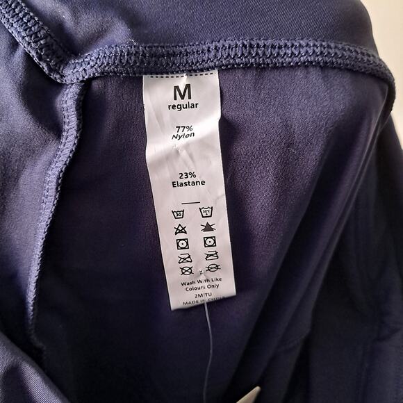 NWT Halara Softlyzero Plush Full Length Joggers High Waisted Peacoat Blue Size M - Picture 7 of 8